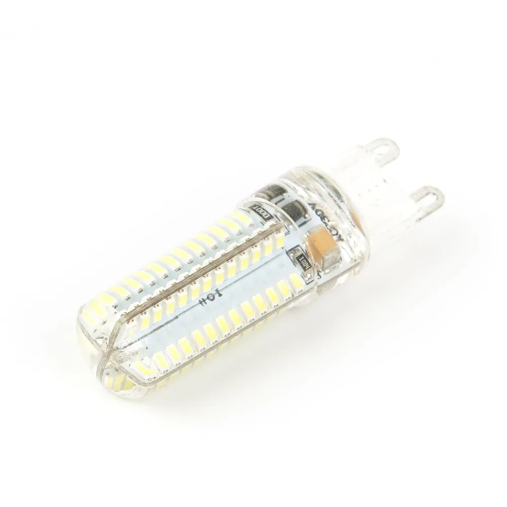 Светодиодная лампа Mini G9 6 Вт/9 Вт 220В/110В 3014 SMD 64/104 светодиодов Холодный/теплый белый