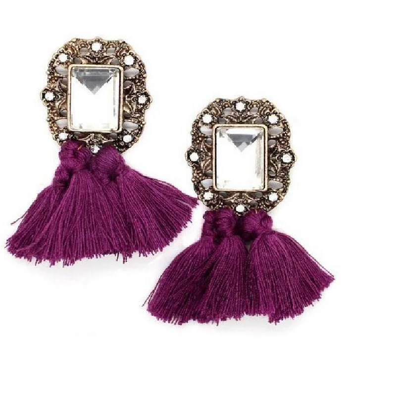 Женские серьги ручной работы в стиле бохо | Украшения и аксессуары