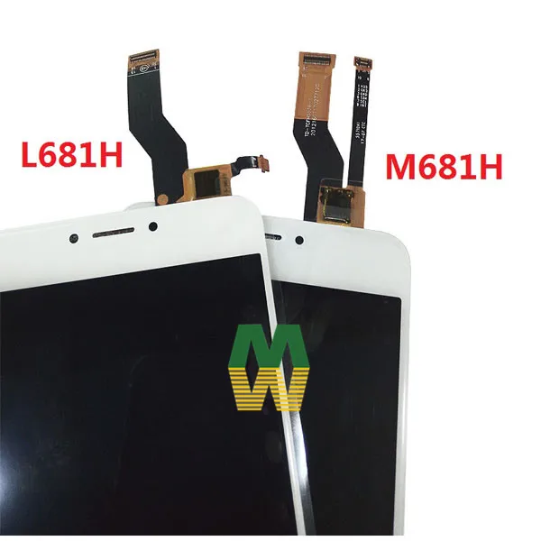 ЖК дисплей для Meizu M3 Note L681H M681H M681Q сенсорный экран дигитайзер в сборе черно белый