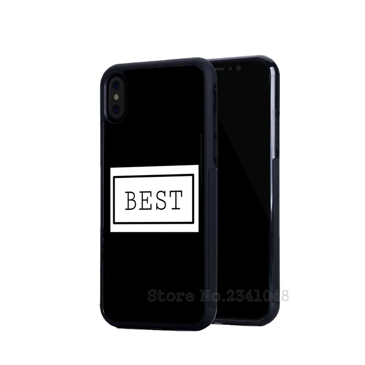 Черные белые чехлы BFF best friends foreve для iPhone 11 pro max 5s se 6 6s 7 8 plus X XR XS MAX|case for iphone|phone casescase