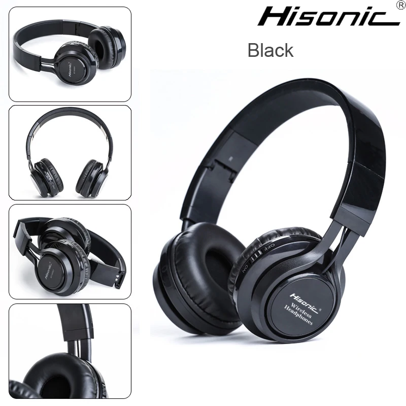 Беспроводная складная гарнитура Hisonic складные наушники прочные шумоподавляющие