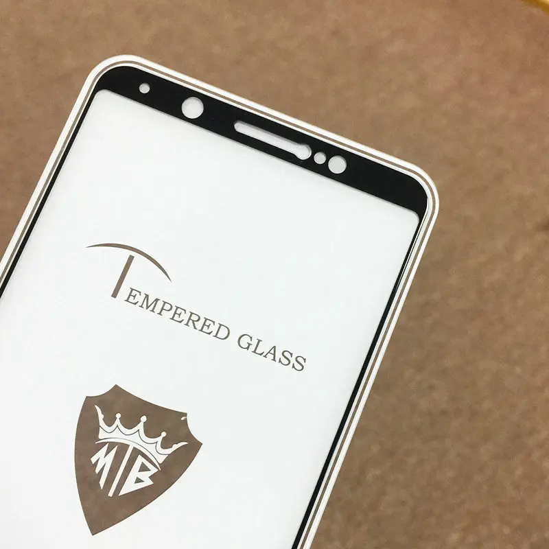 ДЛЯ vivo V7 Plus V7Plus + Y79 полное покрытие AB клейкое закаленное стекло Защита экрана для
