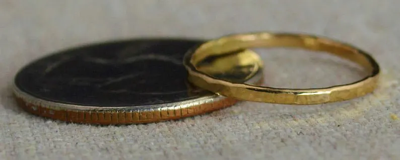 Классический золото Stackable Rings14k Gold Filled Золотой несколько колец фаланговые кольца