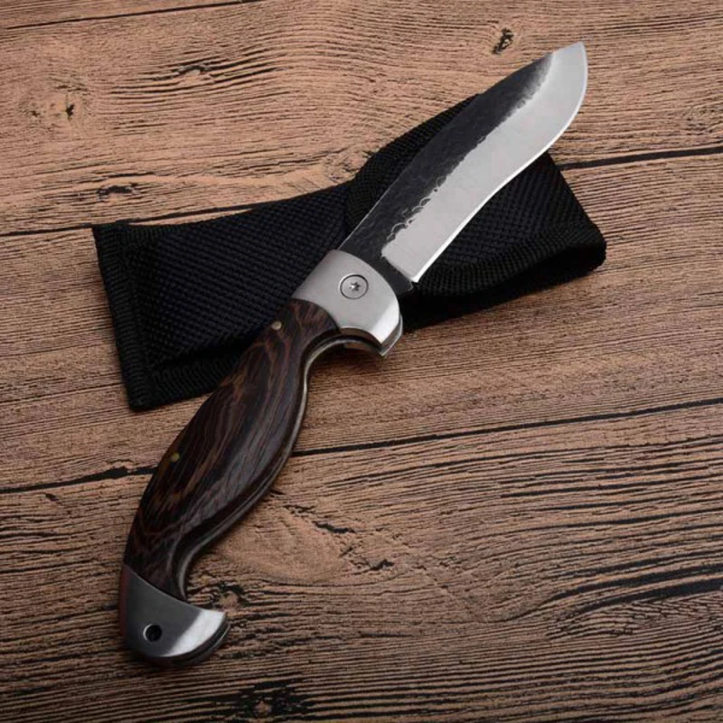 21 см(8,5 '') Тактический складной нож с цветной деревянной ручкой Duanda blade походные карманные ножи для выживания Инструменты для охоты на открытом воздухе ножи