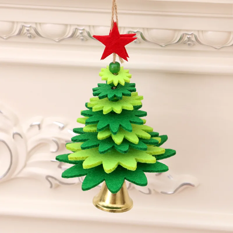Christmas Decorations for Home Jingle Bells Tree Bell Ornaments Bauble Supplies Kids Gift New Years E | Дом и сад
