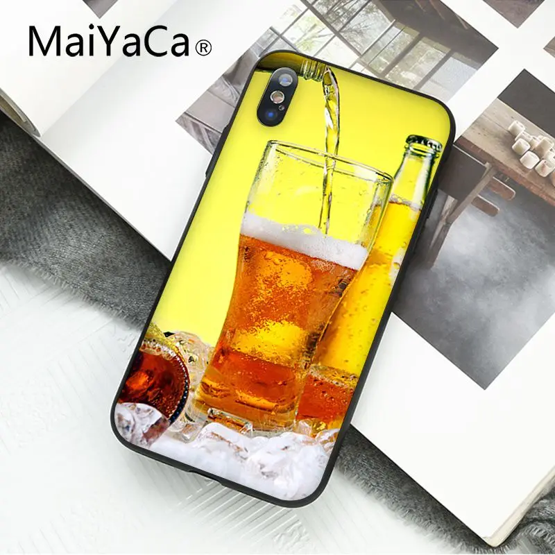 MaiYaCa World Beers alcol Summer Bubble чехол для телефона iphone 11 Pro 11Pro MAX 8 7 6S Plus X XS MAX 5 5S SE XR