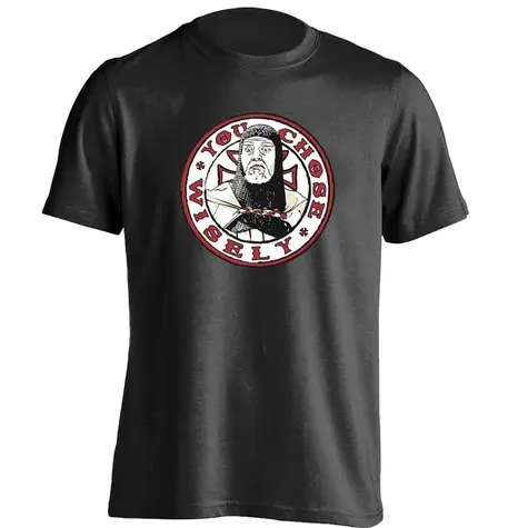 Вы выбрали мудро Monthy Pyton и Святой Грааль унисекс футболка с принтом | Мужская