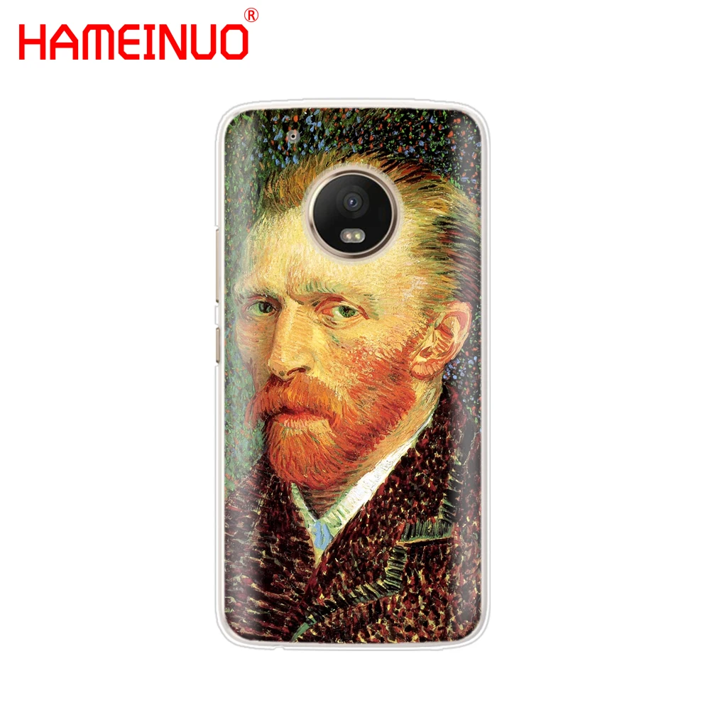 HAMEINUO Van Gogh Звездная ночь чехол для телефона Motorola Moto X4 E4 C G6 G5 G5S G4 Z2 Z3 PLAY PLUS|Бамперы| |