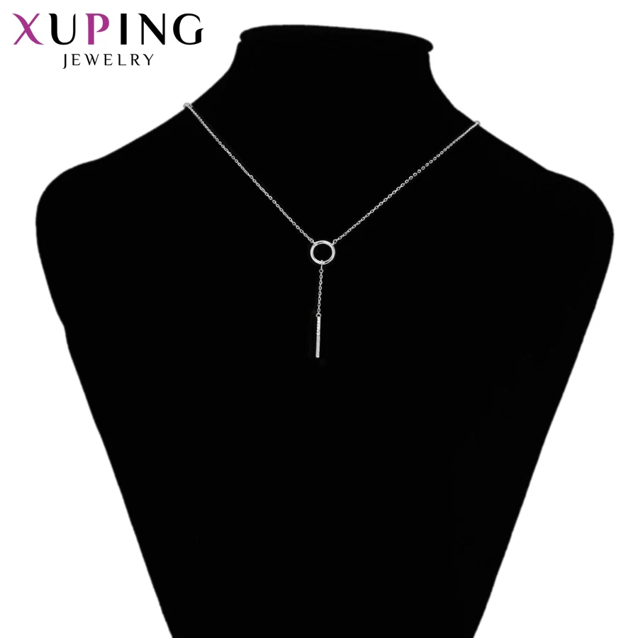 Xuping модные темпераментные длинные цепочки ожерелье ювелирные изделия для женщин