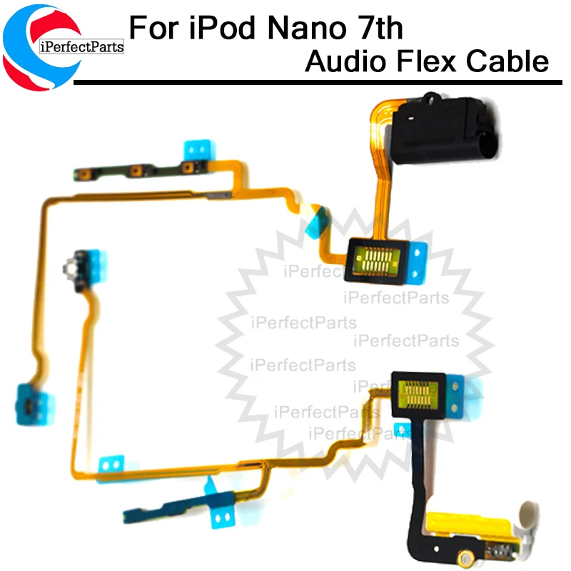 Гибкий кабель для iPod Nano 7 7-го поколения Белый ремонт деталей оптовая продажа