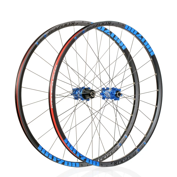 Комплект колес KOOZER XR1700 для горного велосипеда 72 круглые прямые спицы 24 Отверстия