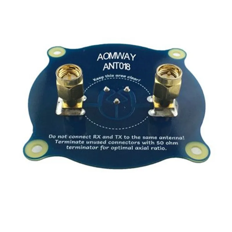 Aomway ANT018 Тройная подача патч 1 8dBi FPV пагода антенна RP SMA/SMA|rp-sma antenna fpv|antenna fpvfpv |