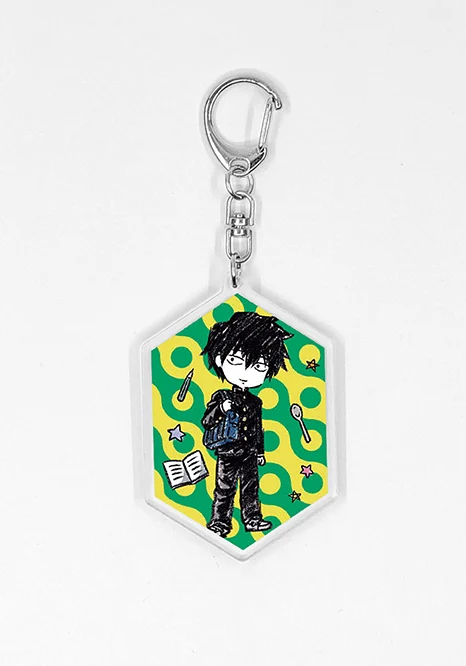 Брелок для ключей японского аниме Psycho 100 Kageyama Shigeo reigen arataka акриловый косплея |