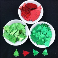 200pcs christmas tree sequin 1821mm pvc loose sequins paillette for crafts scrapbooking ornaments diy sewing fabric accessories