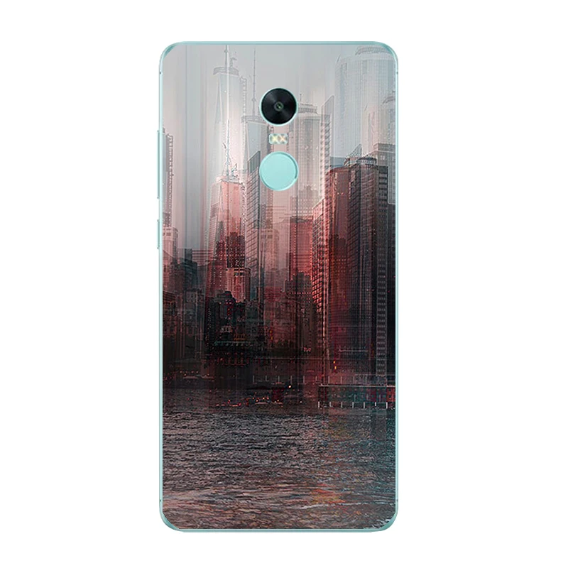 Чехлы на заказ DIY для Xiaomi 5S/5S Plus Redmi Note 4 или Pro/4X прозрачный мягкий чехол из ТПУ с