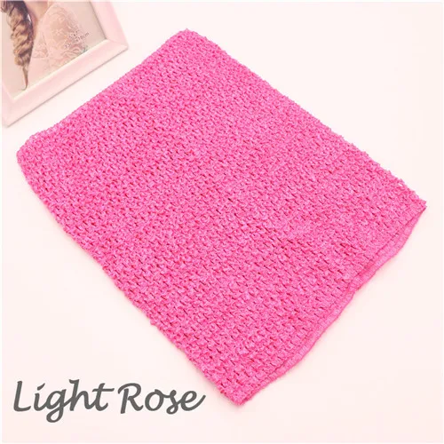 13 Light rose Для детей возрастом от 7 до 10 лет, очень эластичная ткань на груди, плотная ткань для детей 24x32 см, обёрточная грудь, платье с юбкой «сделай сам» - Цвет: 13 Light rose