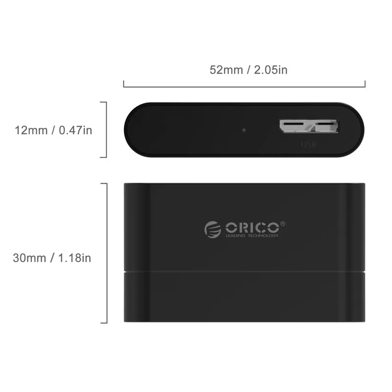 Адаптер для жесткого диска ORICO 20UTS USB3.0 на SATA адаптер SSD сверхскоростной конвертер