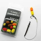 10 шт., рыболовные снасти, двухцветные, с фидером, фидерная ловля карпа