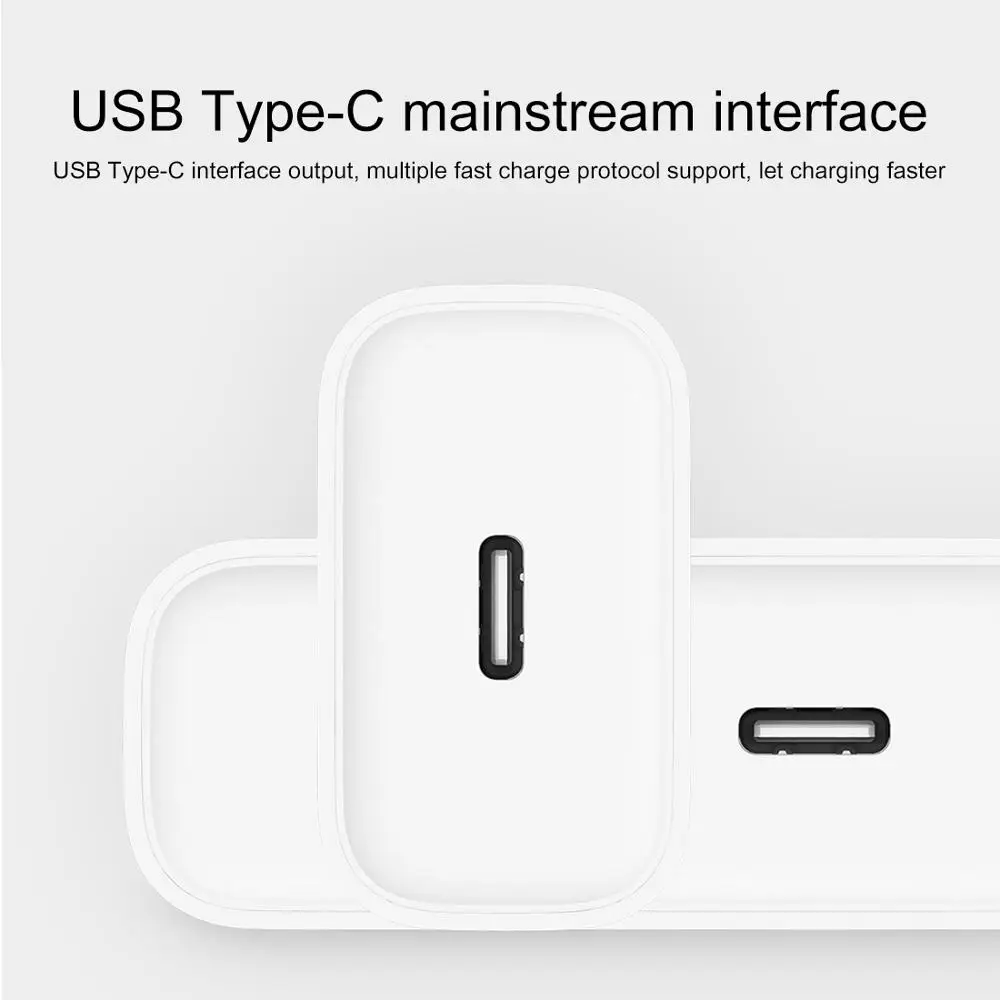 Оригинальное зарядное устройство Xiaomi ZMI 18W с адаптером питания Type-C/USB-C на 8