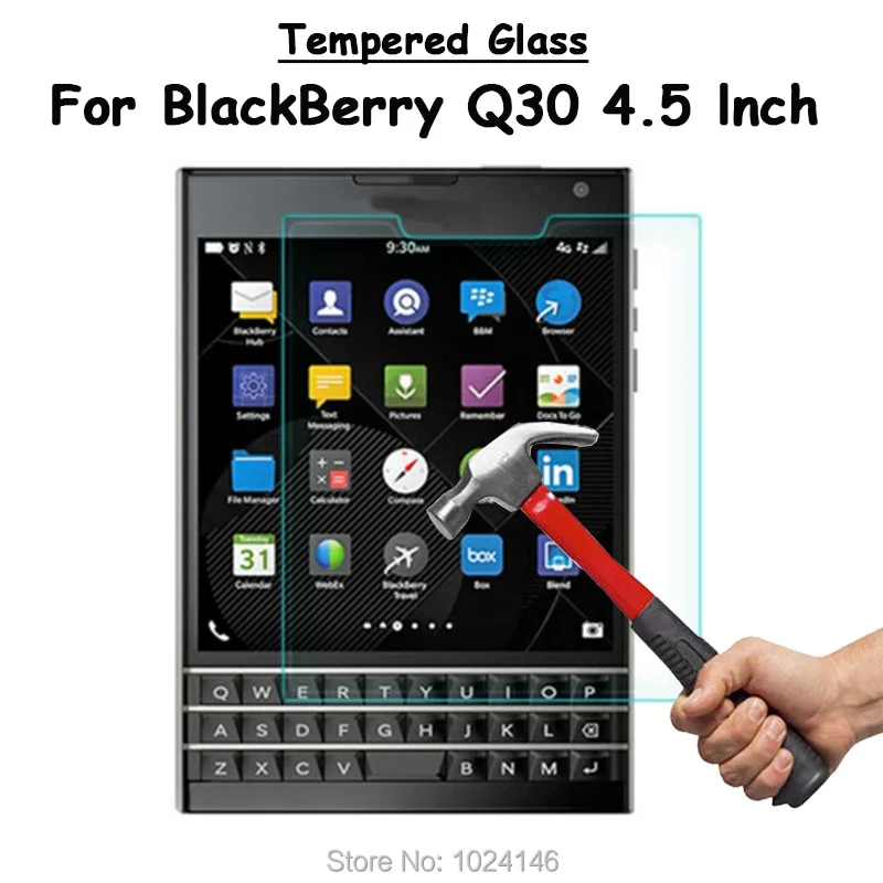 Закаленное стекло для BlackBerry Passport Q30 4 5 &quot ультратонкая Взрывозащищенная защитная пленка + набор очистки|tempered