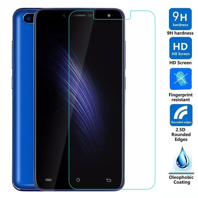Закаленное стекло 2.5D Для Doogee X10 Высококачественная защитная пленка