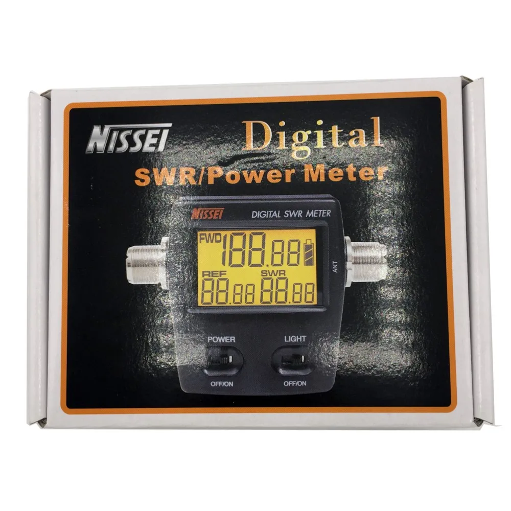Новый NISSEI RS 70 цифровой измеритель мощности SWRPower двухсторонний радиоприемник HF 1 6