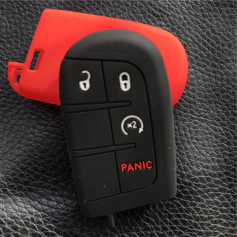 Силиконовый резиновый чехол для ключей Jeep Renegade wrangler Grand Cherokee compass longitude Patriot Dodge