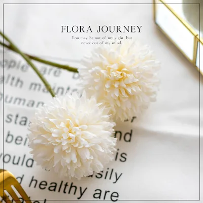 milk white 1 pcArtificial Одуванчик цветок шелк искусственная Хризантема fakeflower дома гостиная вечерние Свадебные Декорации для фотографии DIY - Цвет: milk white