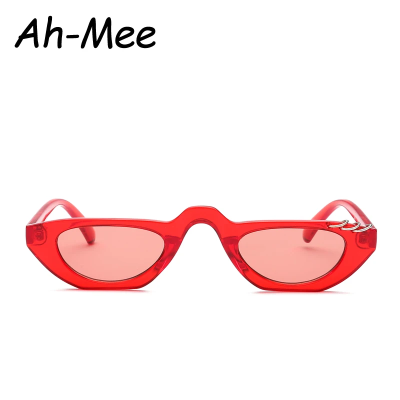 Солнцезащитные очки кошачий глаз для мужчин и женщин винтажные маленькие