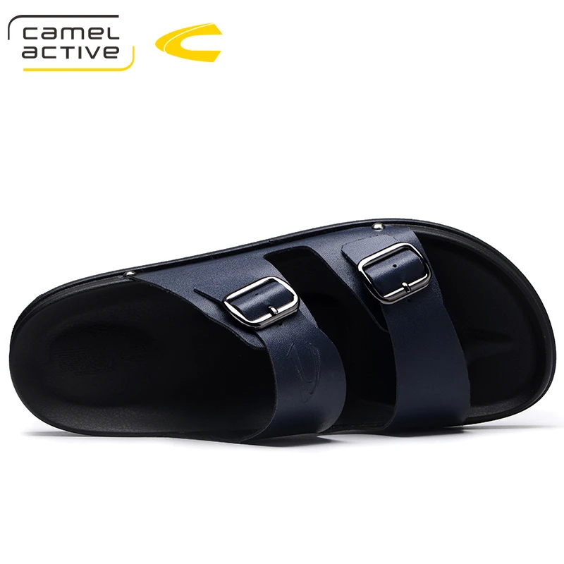Мужские летние кроссовки Camel Active из натуральной кожи эластичные шлепанцы пляжные