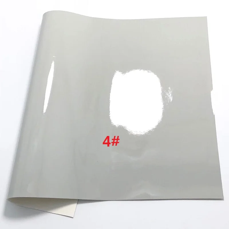 4 1 шт. А4 Размер 21X29 см Алиса блеск Cuero Sintetico лакированная кожа DIY аксессуары для волос ремесло кожа для DIY G17 - Цвет: 4