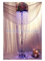 120cm tall crystal wedding flower standtable centerpiece wedding supply 10pcslot