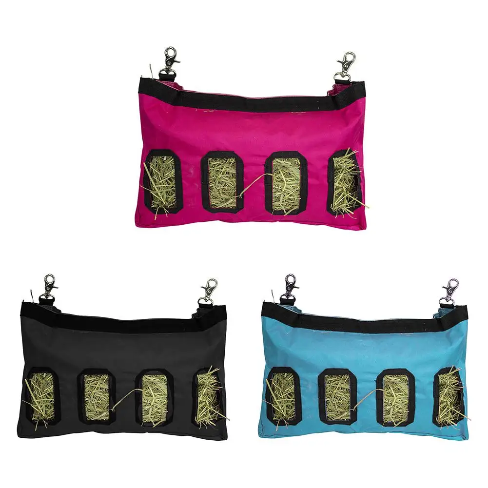 Сено мешок висячая кормушка держатель питания для кролика морская свинка