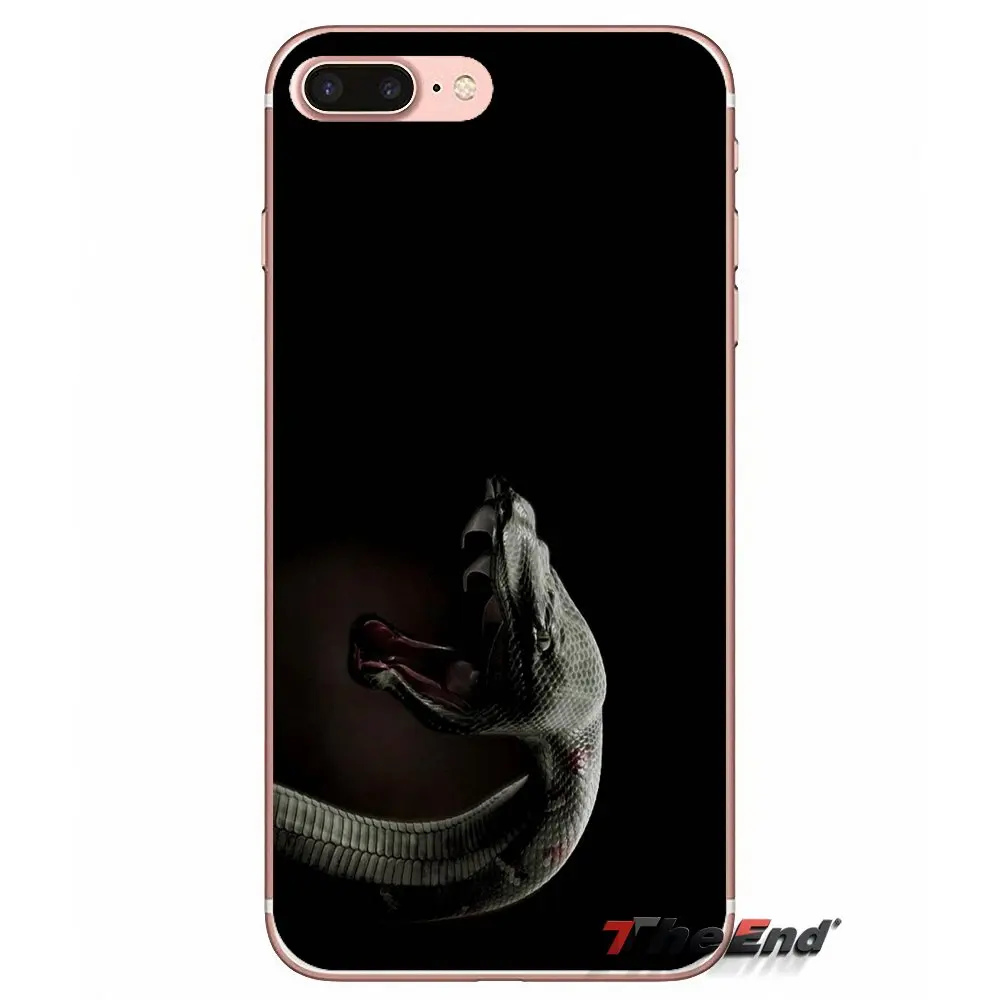 Чехол для телефона Sony Xperia Z Z1 Z2 Z3 Z5 compact M2 M4 M5 E3 T3 XA Aqua LG G4 G5 G3 G2 Mini Crazy Black Python Snake Viper |