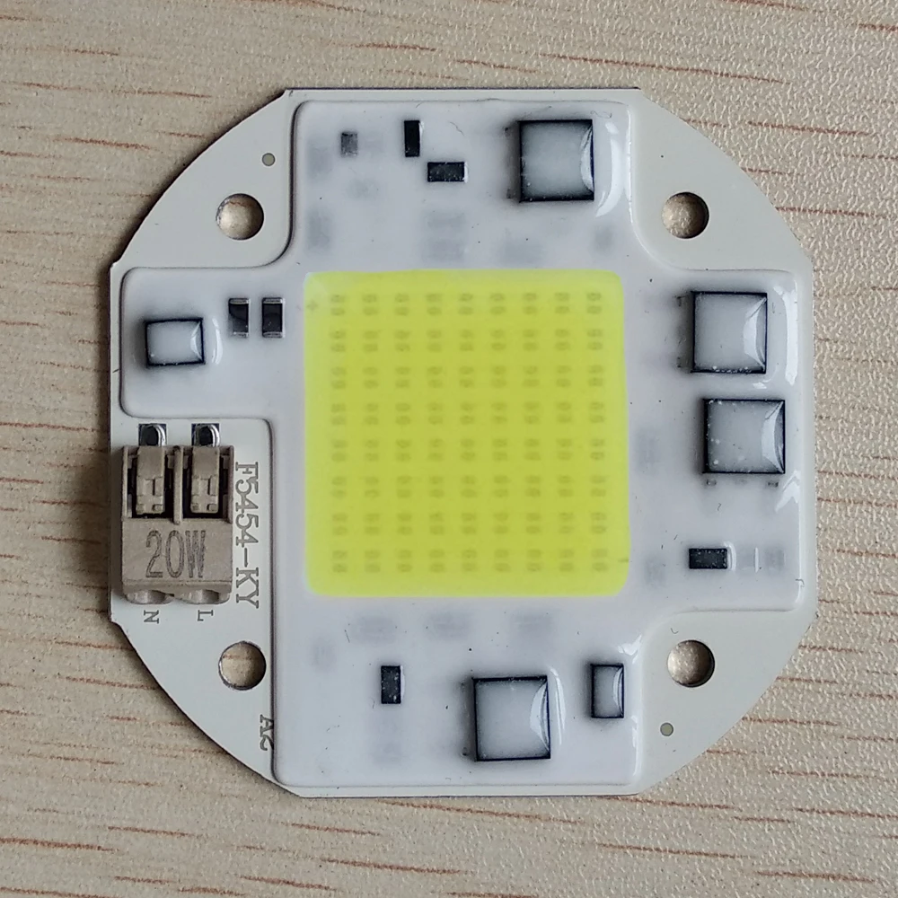 20 Вт 30 50 cob Чип 220V/110V 220V smart ic драйвера не светильник бусины для самостоятельного