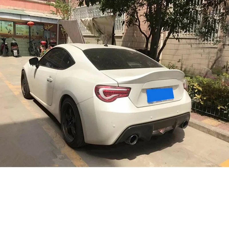 CEYUSOT для багажника фреза Toyota 86 GT86 реальное углеродное волокно/FRP материал задняя