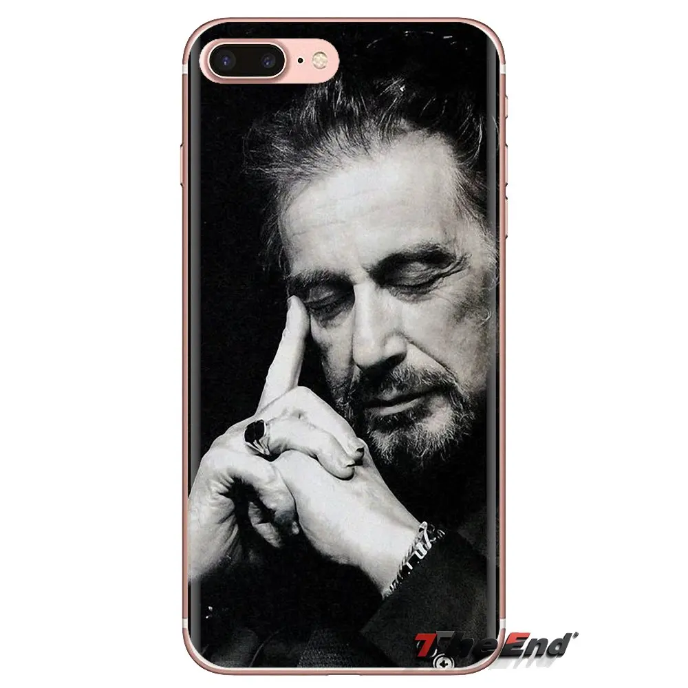 Silicone Cases Cover For iPod Touch Apple iPhone 4 4S 5 5S SE 5C 6 6S 7 8 X XR XS Plus MAX Michael Corleone Godfather. Al Pacino |