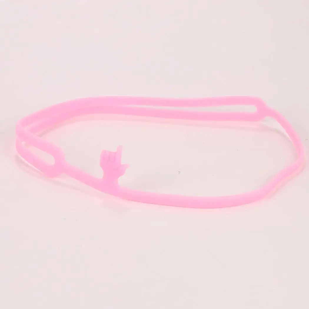 pink Креативные силиконовые закладки Забавный подарок Примечание эластичные Канцтовары для записей Закладка в виде пальца дома, школы, офиса и т. Д - Цвет: pink