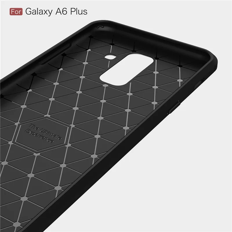 Чехол для Samsung Galaxy A6 Plus 2018 Мягкий силиконовый чехол телефона + A605 6''|Бамперы| |