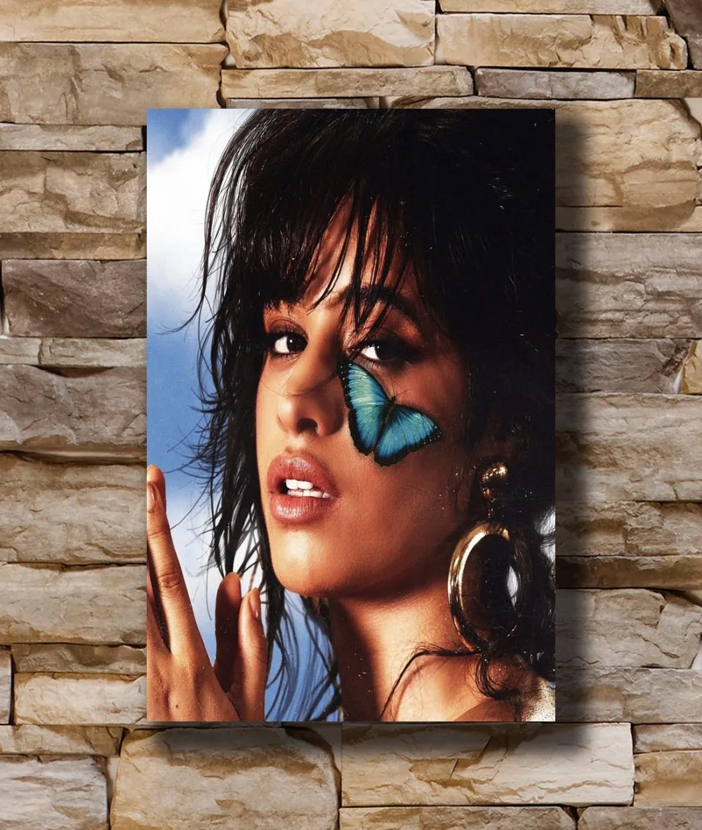 Art Poster New Camila Cabello Beauty Famous Singer Pop Music Star 02 Light Canvas Wall 14x21 20x30 24x36In N580 | Дом и сад
