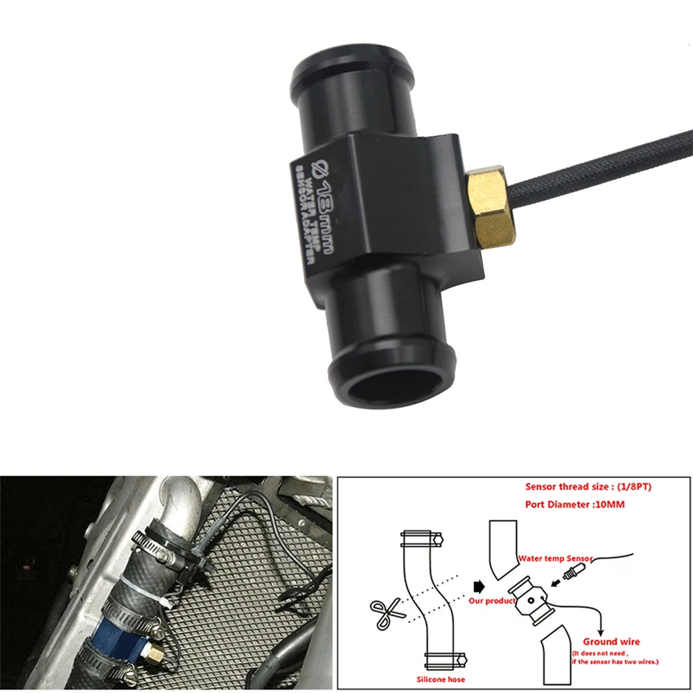 ZSDTRP Универсальный Автомобильный декоративный мотоцикл ЖК цифровой термометр