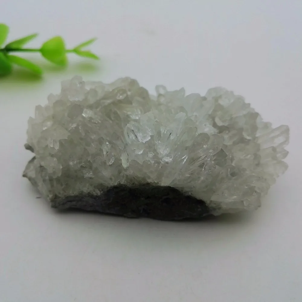 

Натуральный белый кристалл, друза, кварцевый вуг, кристаллический кластер, нунатак, украшение, столбик, точечный, устойчивый к излучению, ка...