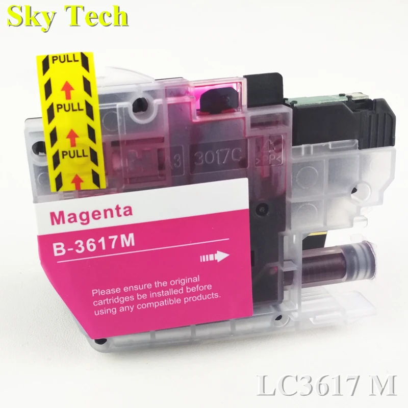 Совместимый картридж с чернилами 5X для модели LC3617 родительницы телефона и т. Д. |