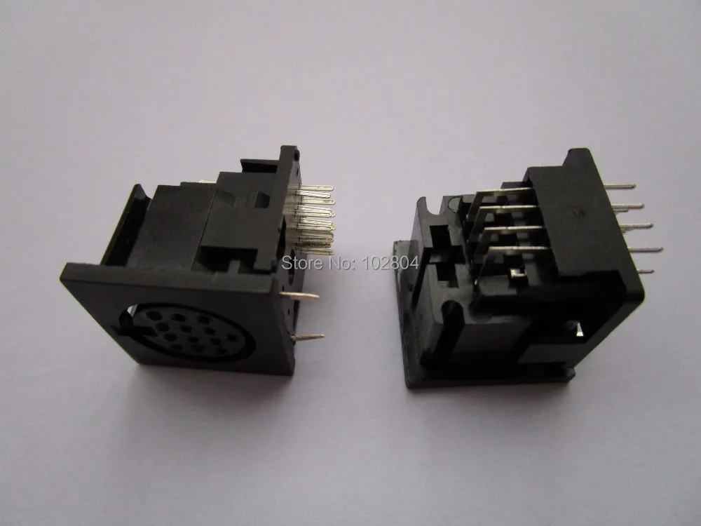 25 шт. круговой DIN разъем Женский 13pin PCB монтажный | Обустройство дома