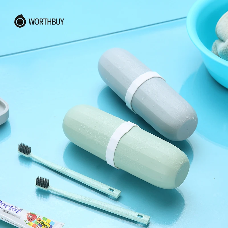 WORTHBUY креативная чашка для зубной щетки портативная ванной комнаты пластиковый