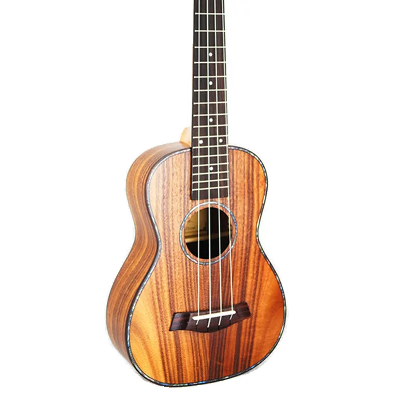 

Concert Ukulele 23 Acoustic Small guitar 4 strings KOA Sweet Acacia Uke Rosewood Fretboard Electric Ukelele with Pickup EQ