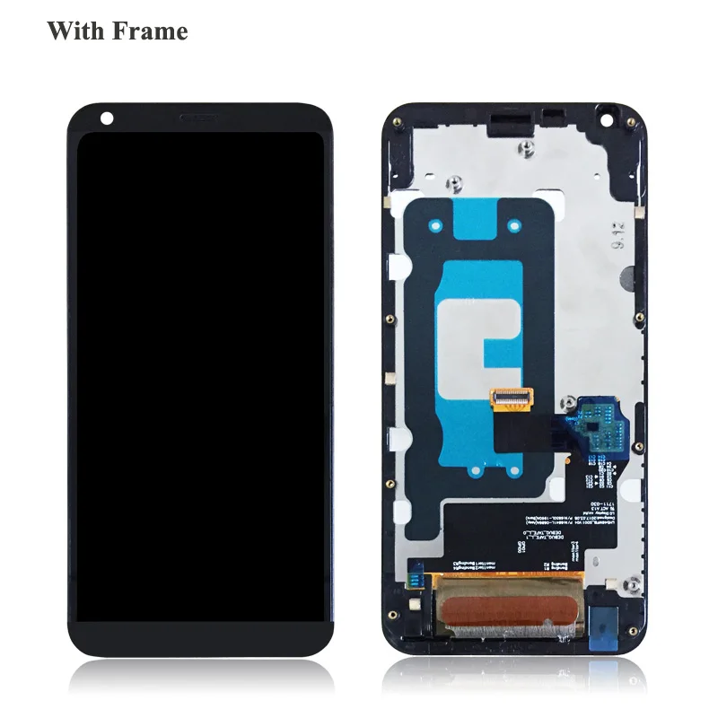 

WEICHENG 5.5" 1 pcs For LG Q6 LCD Display +Touch Screen Assembly With Frame Black top quality Digitizer +free tools
