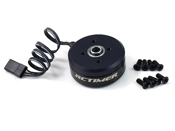 Rctimer GBM2804 100T бесщеточный карданный двигатель 12N14P полый вал для FPV гоночного дрона