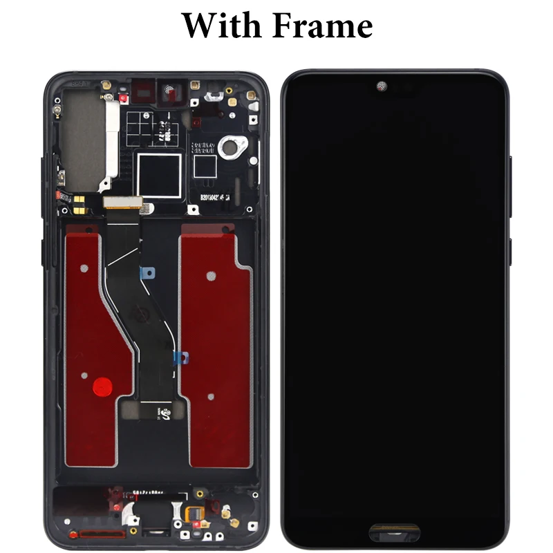 1 шт. 100% тест ЖК дисплей для HUAWEI P20 Pro CLT AL01 без отпечатков пальцев Сенсорный экран