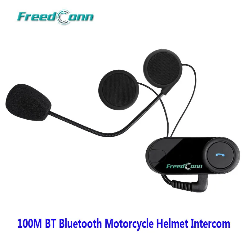 Bluetooth гарнитура для мотоциклетного шлема Freedconn 100 м|Наушники шлемов| |